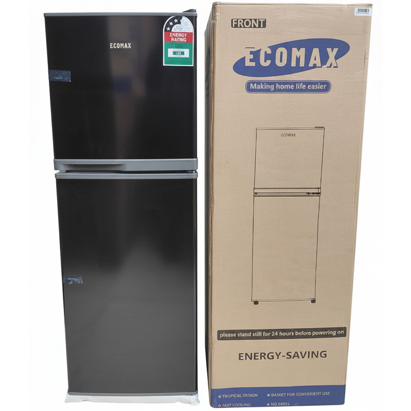 Ecomax 138 Litres Double Door Refrigerator with Freezer Compartment